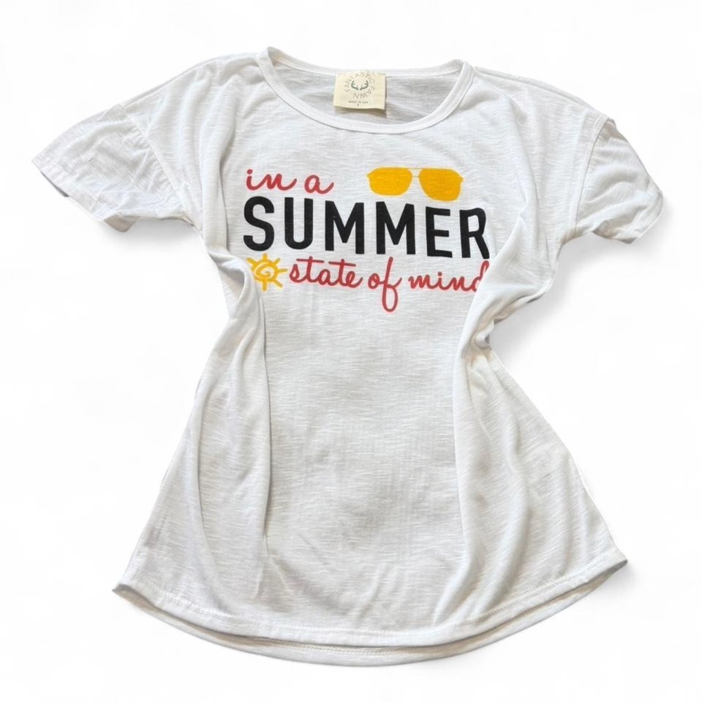 "Summer State of‎ Mind" Tee, Women's Size S